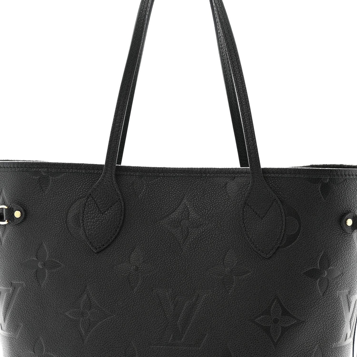 Louis Vuitton Empreinte Monogram Giant Neverfull MM Black 8 of 10
