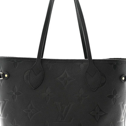 Louis Vuitton Empreinte Monogram Giant Neverfull MM Black 8 of 10