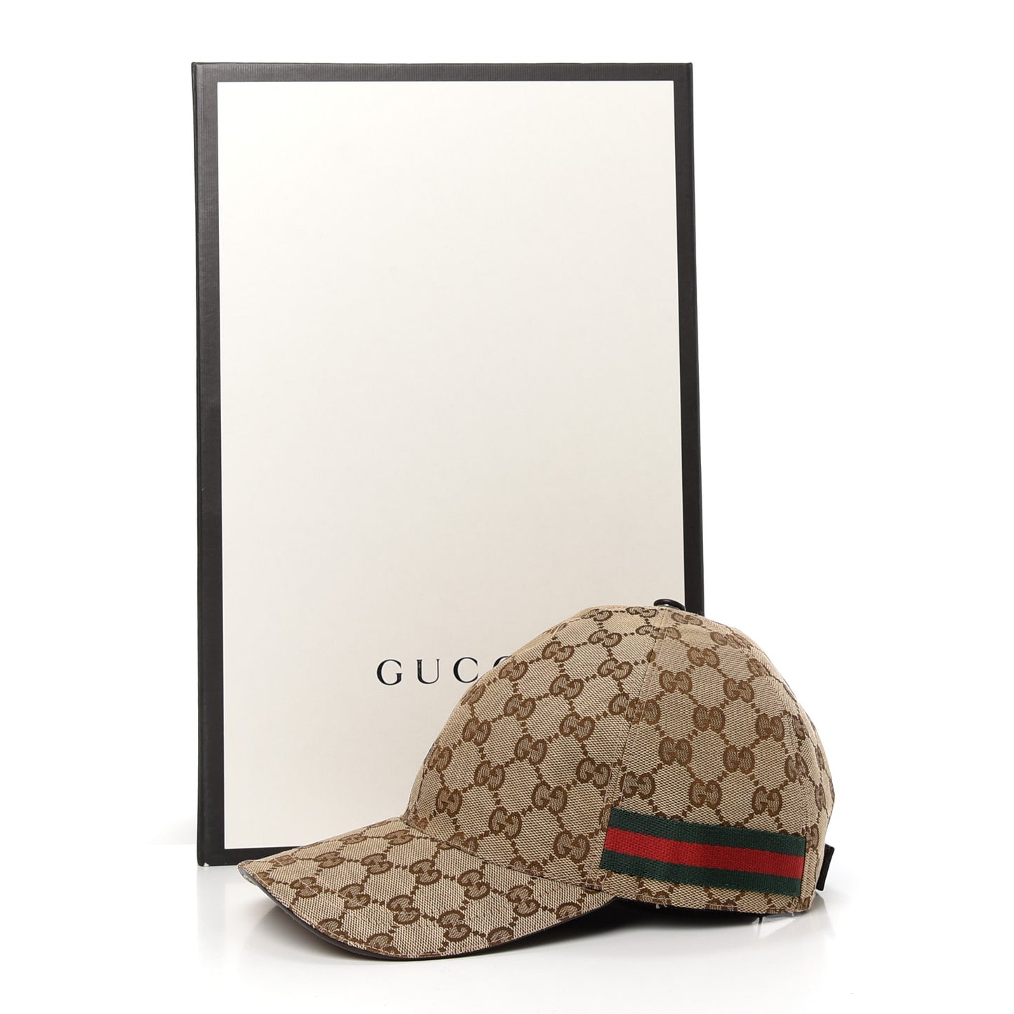 Monogram Web Baseball Hat M Beige Cocoa