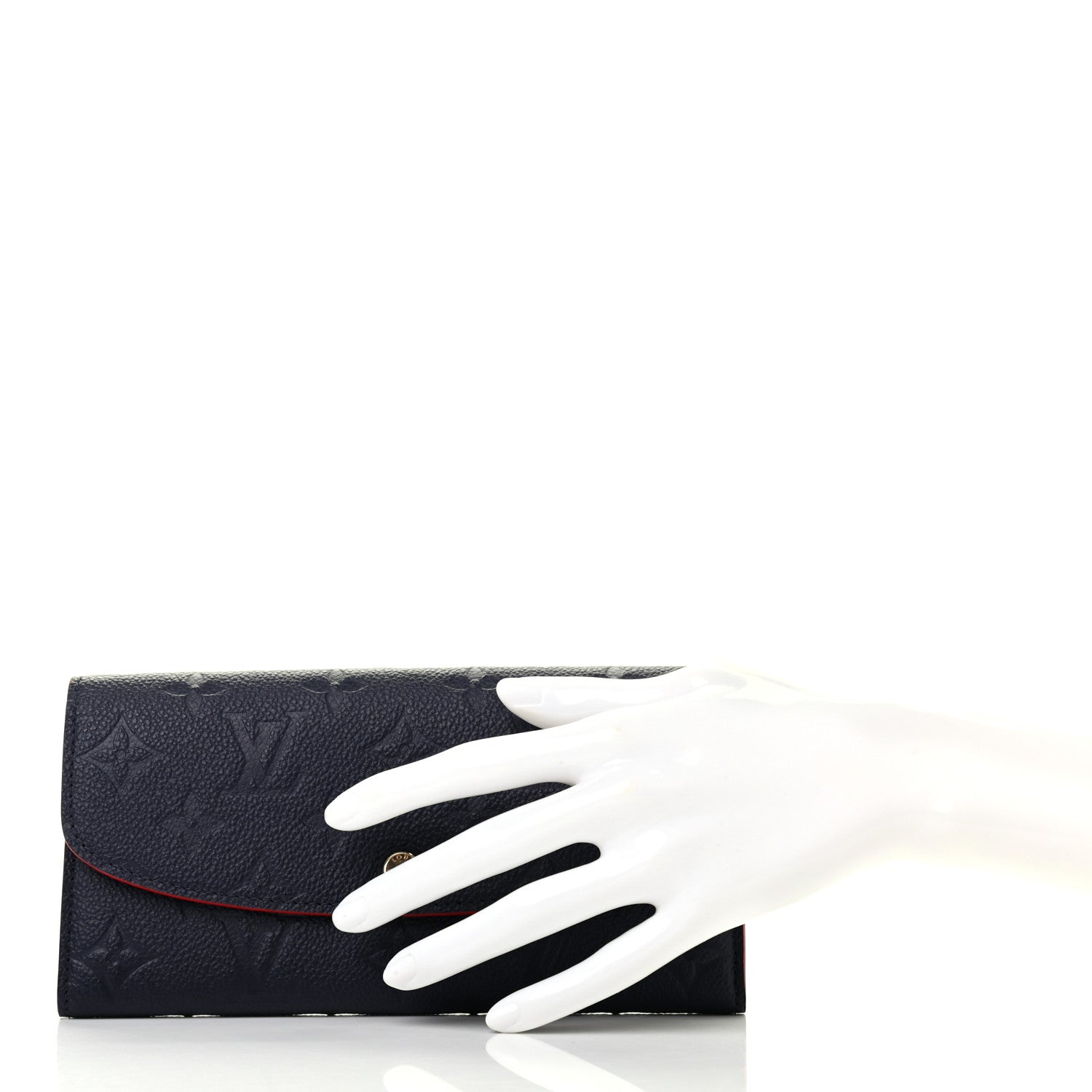 Louis Vuitton Empreinte Emilie Wallet Marine Rouge 2 of 6