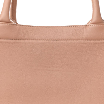 Christian Dior Calfskin Embossed Large Book Tote Rose de Vents 8 of 14