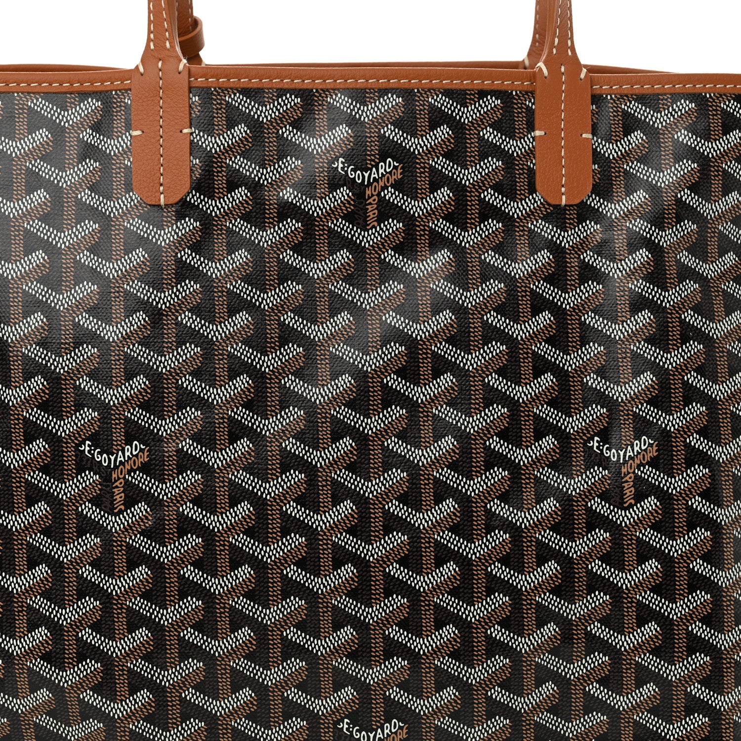 Goyard Goyardine Saint Louis PM Black Gold 9 of 11