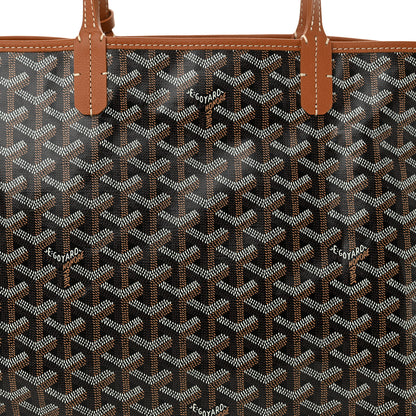 Goyard Goyardine Saint Louis PM Black Gold 9 of 11