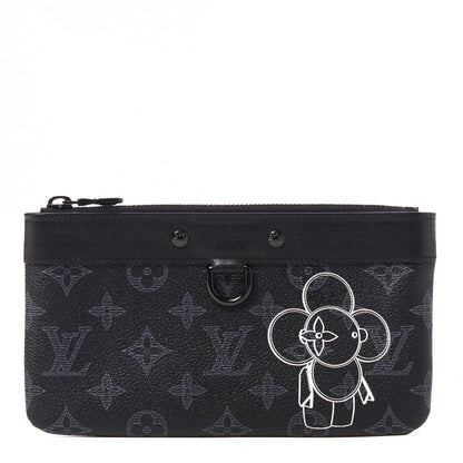 Louis Vuitton Monogram Eclipse Vivienne Pochette Apollo PM 1 of 8