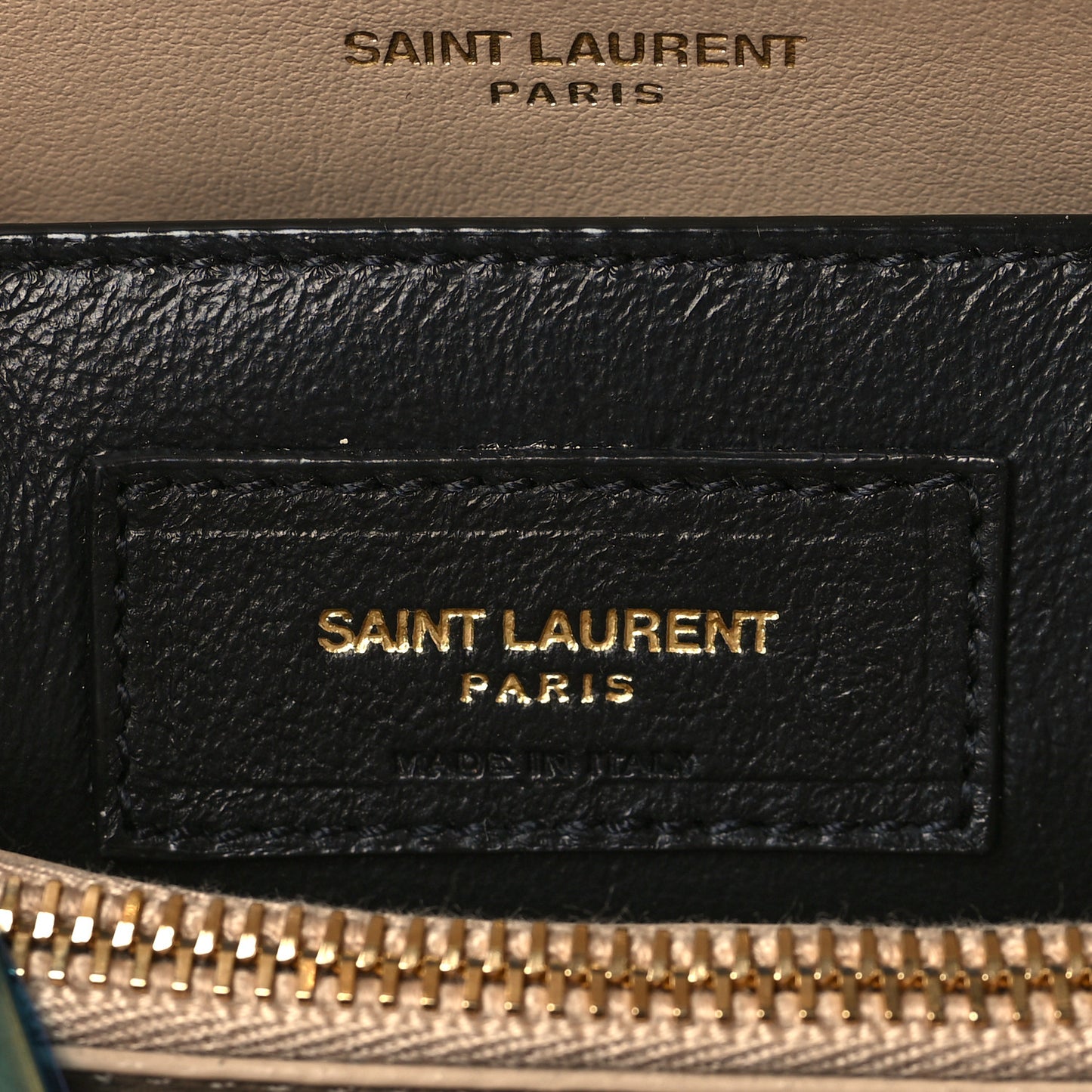 Calfskin Y Quilted Monogram Small Loulou Chain Satchel Dark Beige