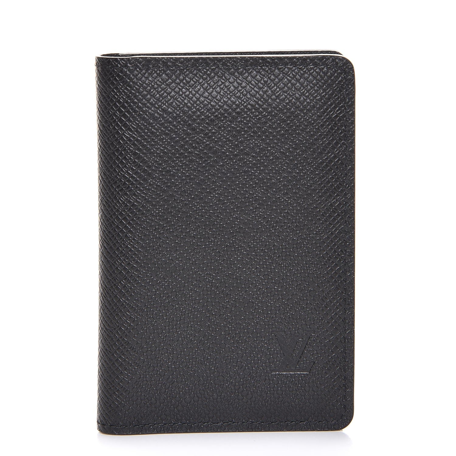 Louis Vuitton Taiga Pocket Organizer NM Black Gris 1 of 8