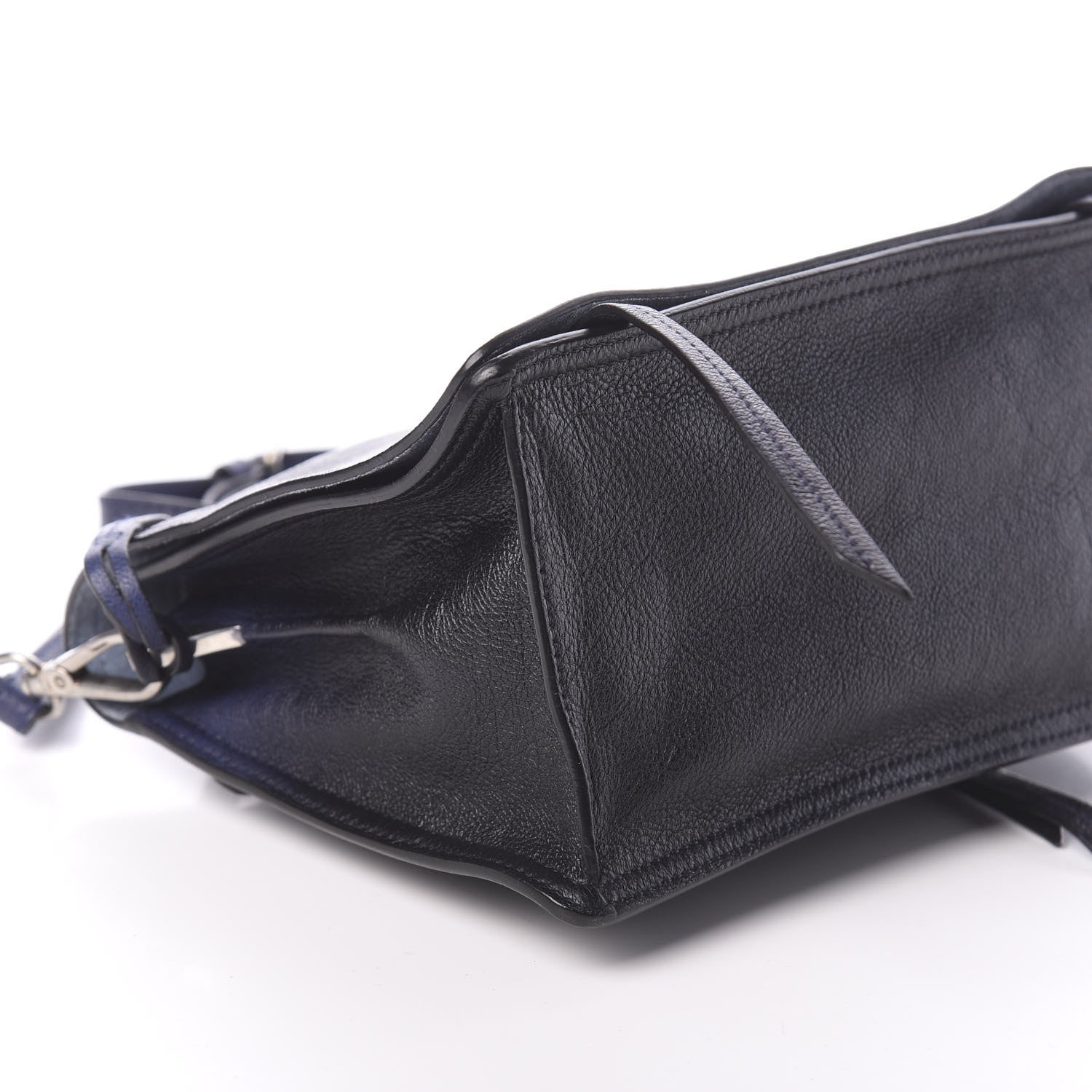 Prada Glace Calf Etiquette Flap Inchiostro Astrale 8 of 9