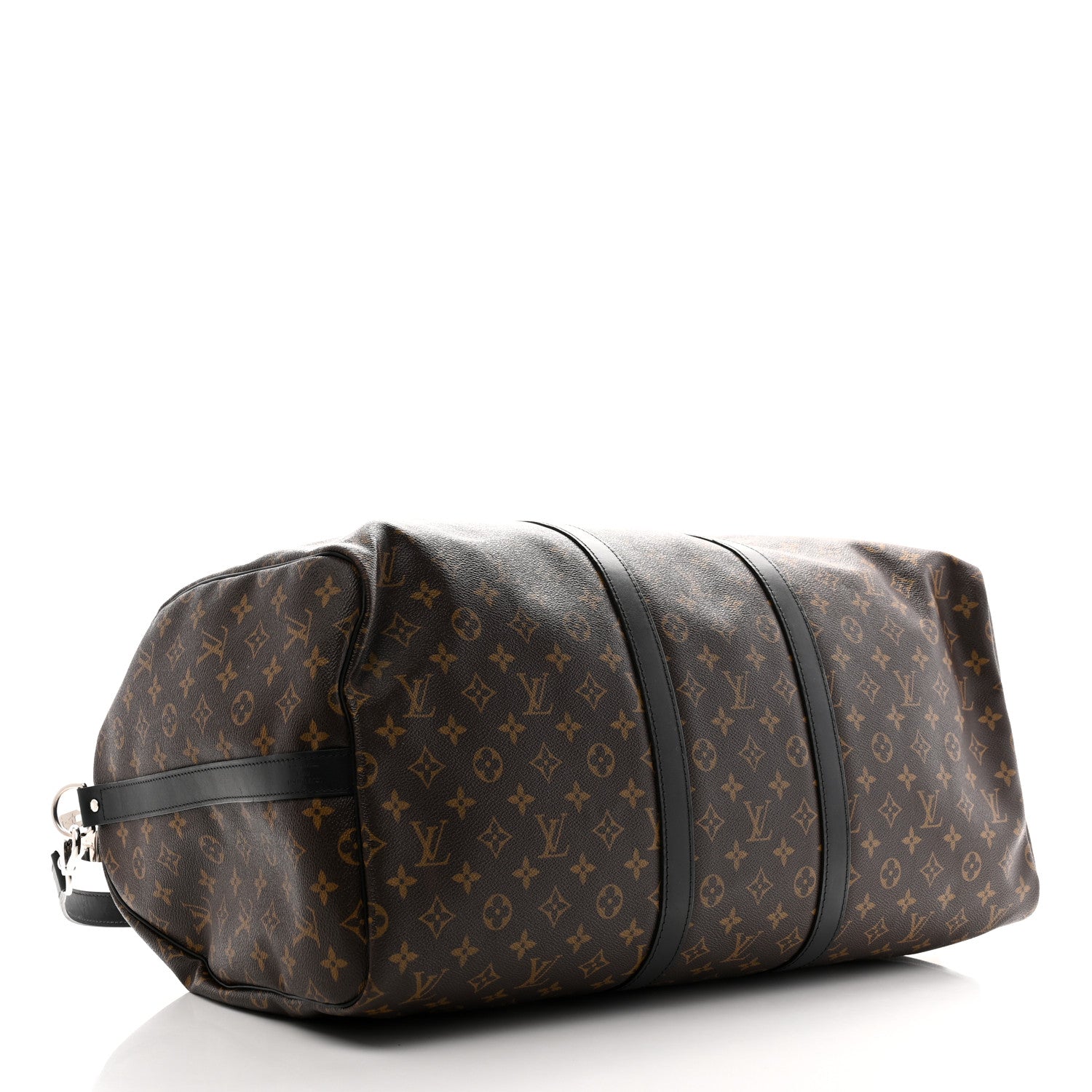 Louis Vuitton Monogram Macassar Keepall Bandouliere 55 3 of 14