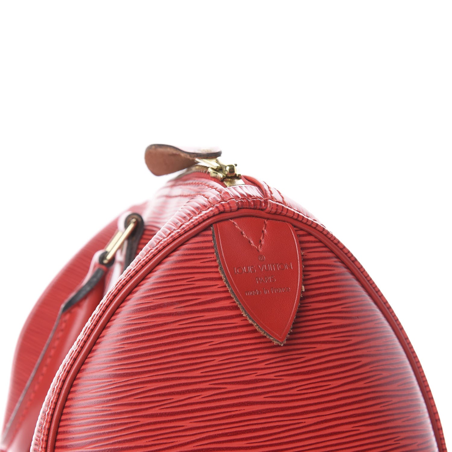 Louis Vuitton Epi Speedy 25 Castillan Red 7 of 14