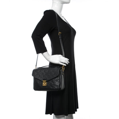 Louis Vuitton Empreinte Pochette Metis Black 2 of 13