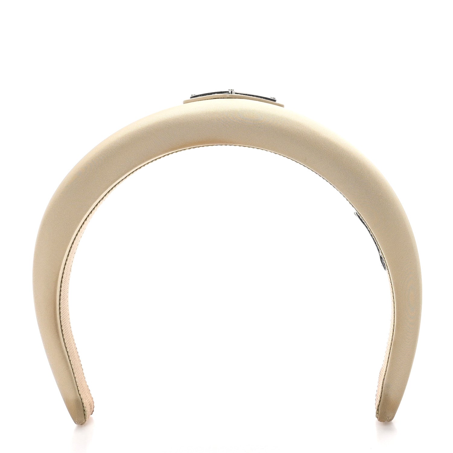 Prada Re-Nylon Triangle Logo Headband Deserto 1 of 9