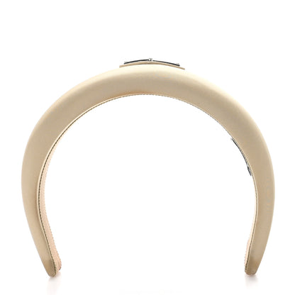 Prada Re-Nylon Triangle Logo Headband Deserto 1 of 9