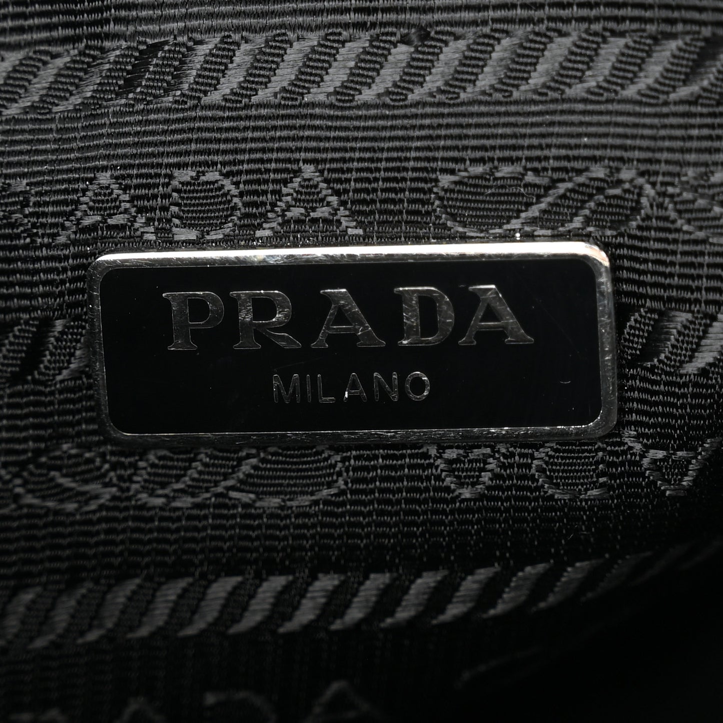 Re-Nylon Saffiano Re-Edition 2005 Shoulder Bag Black