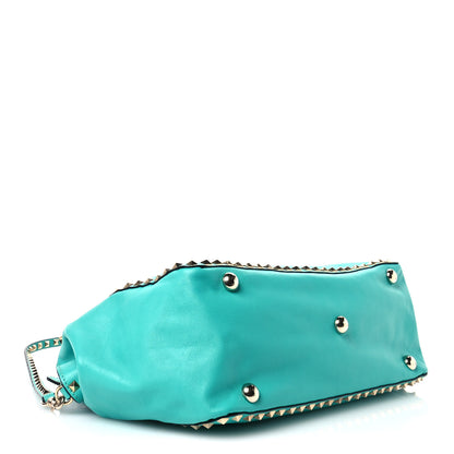 Valentino Garavani Vitello Medium Rockstud Tote Colibri 4 of 11