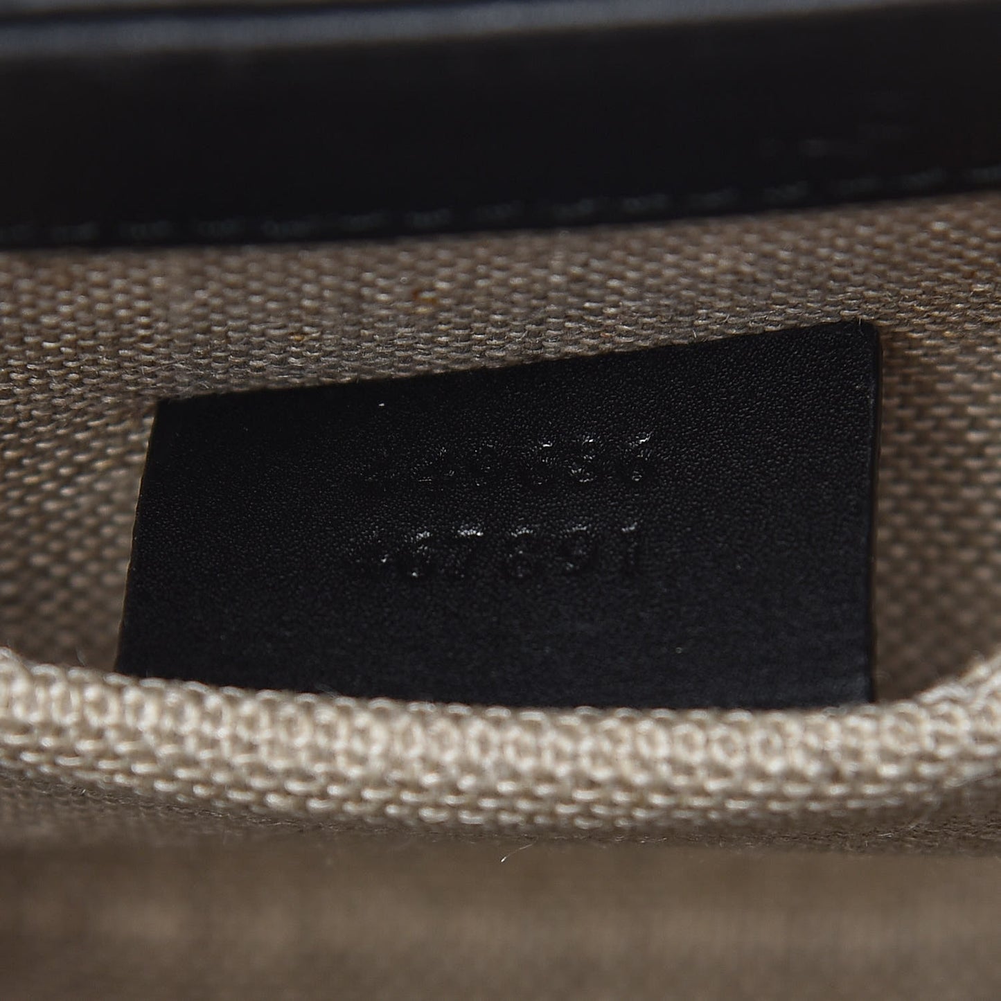 Microguccissima Mini Emily Shoulder Bag Black