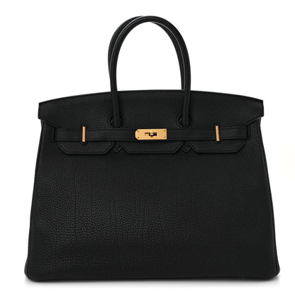 Hermes Togo Birkin 35 Black 1 of 13