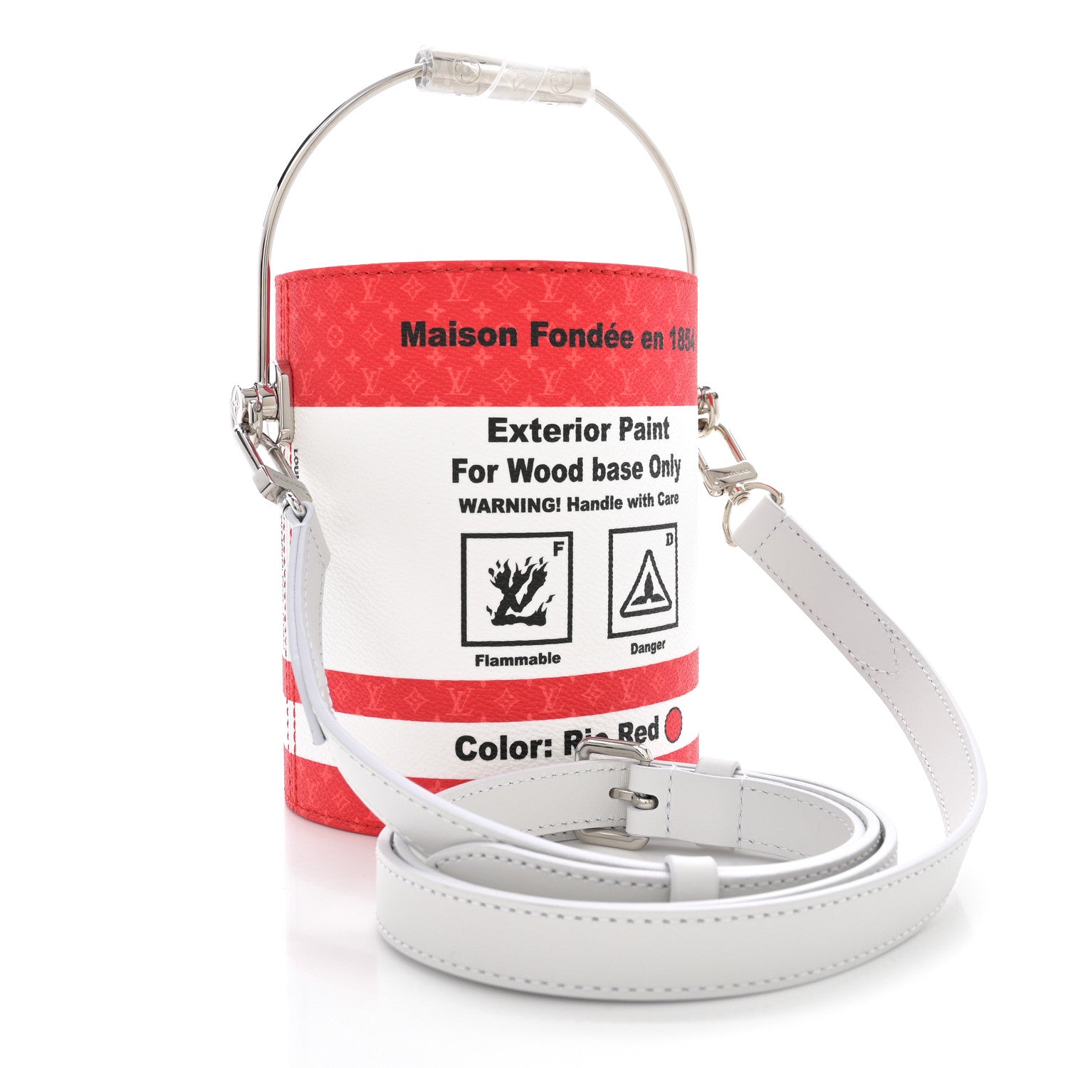 Louis Vuitton Monogram LV Paint Can Red 3 of 10