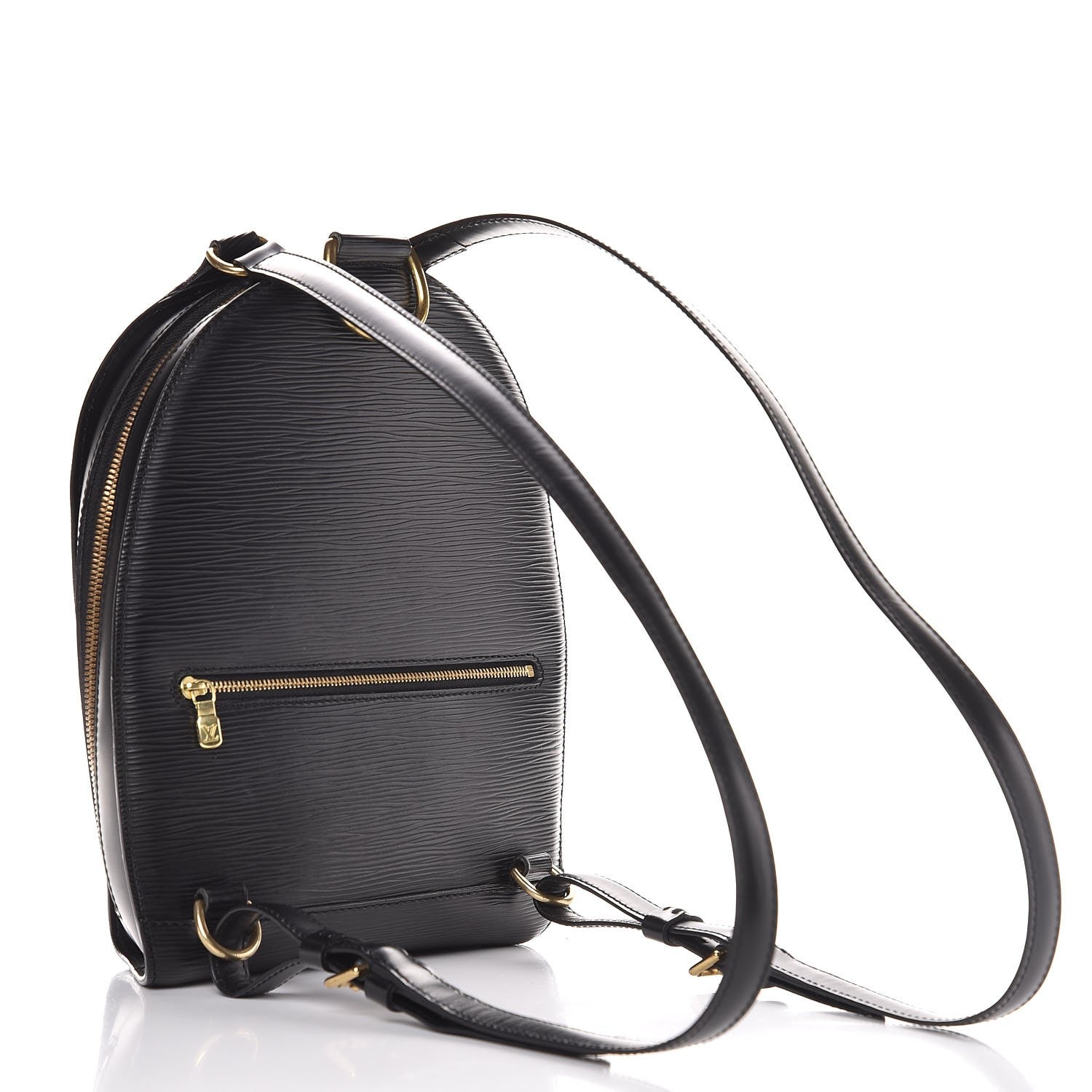 Louis Vuitton Epi Mabillon Backpack Black 3 of 7