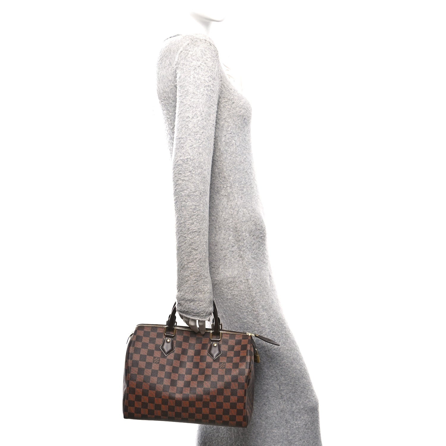 Louis Vuitton Damier Ebene Speedy 30 2 of 9