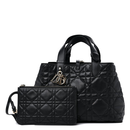 Christian Dior Calfskin Macrocannage Medium Toujours Black 1 of 11