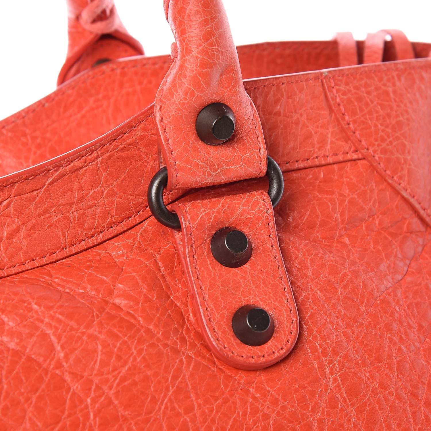 Balenciaga Agneau Classic Hardware City Rose Corail 11 of 13
