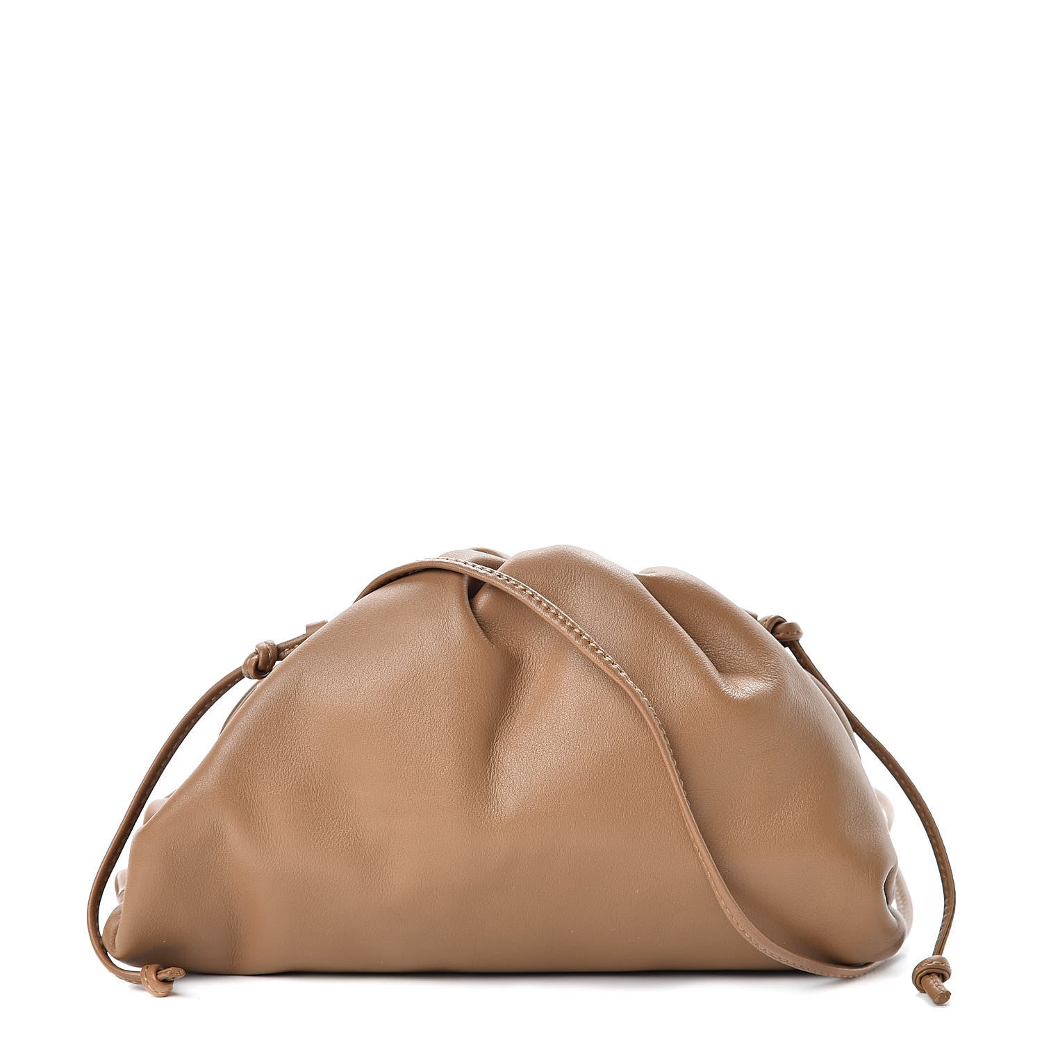 Bottega Veneta Butter Calfskin The Mini Pouch Camel 1 of 10