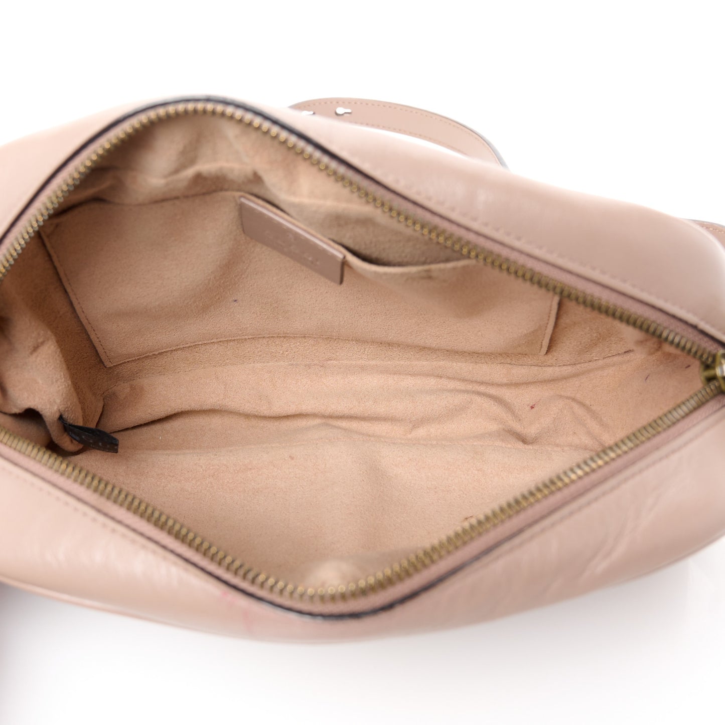 Calfskin Matelasse Small GG Marmont Chain Shoulder Bag Porcelain Rose