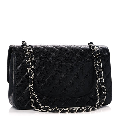 Chanel Caviar Quilted Medium Double Flap Black 3 of 10