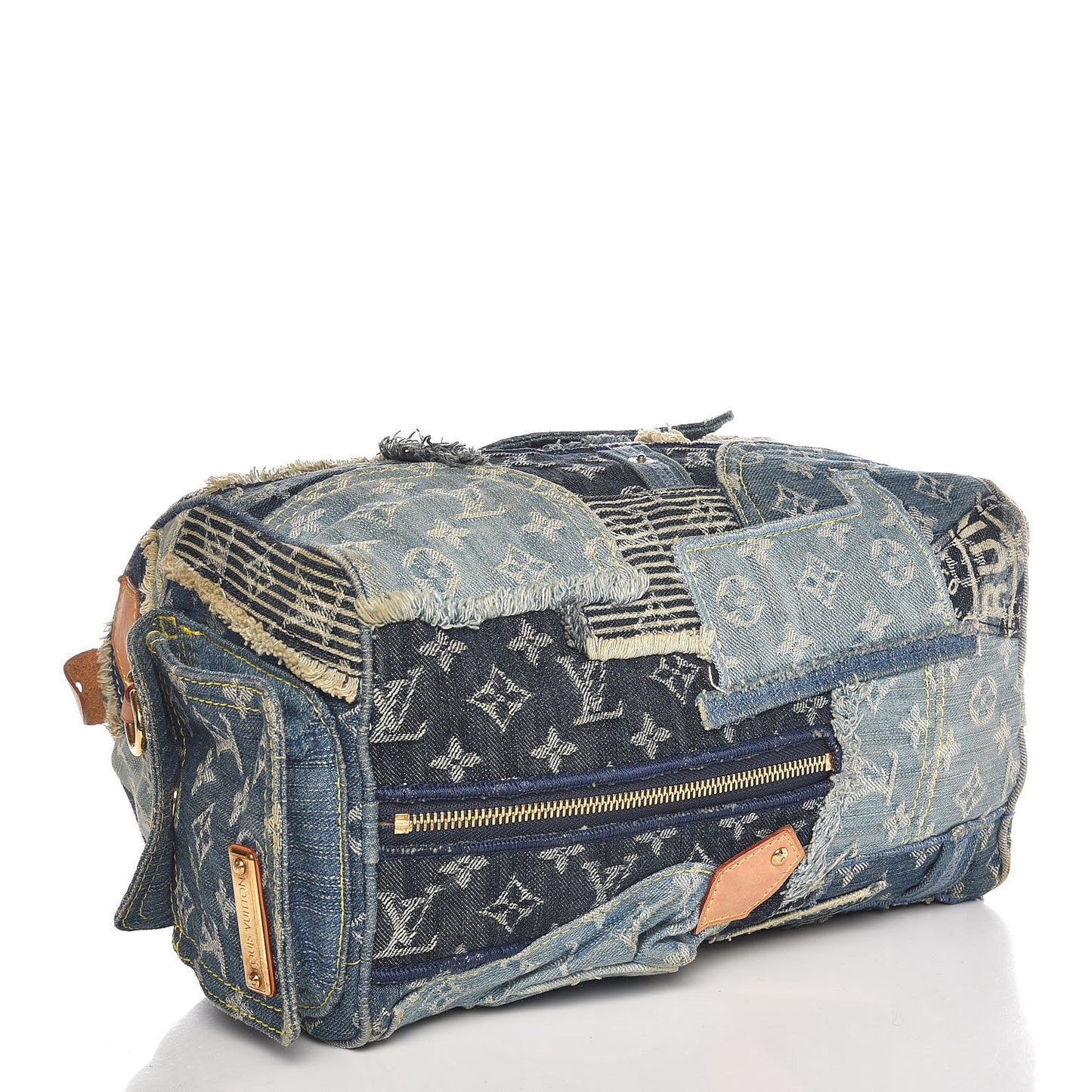 Denim Patchwork Speedy 30 Blue