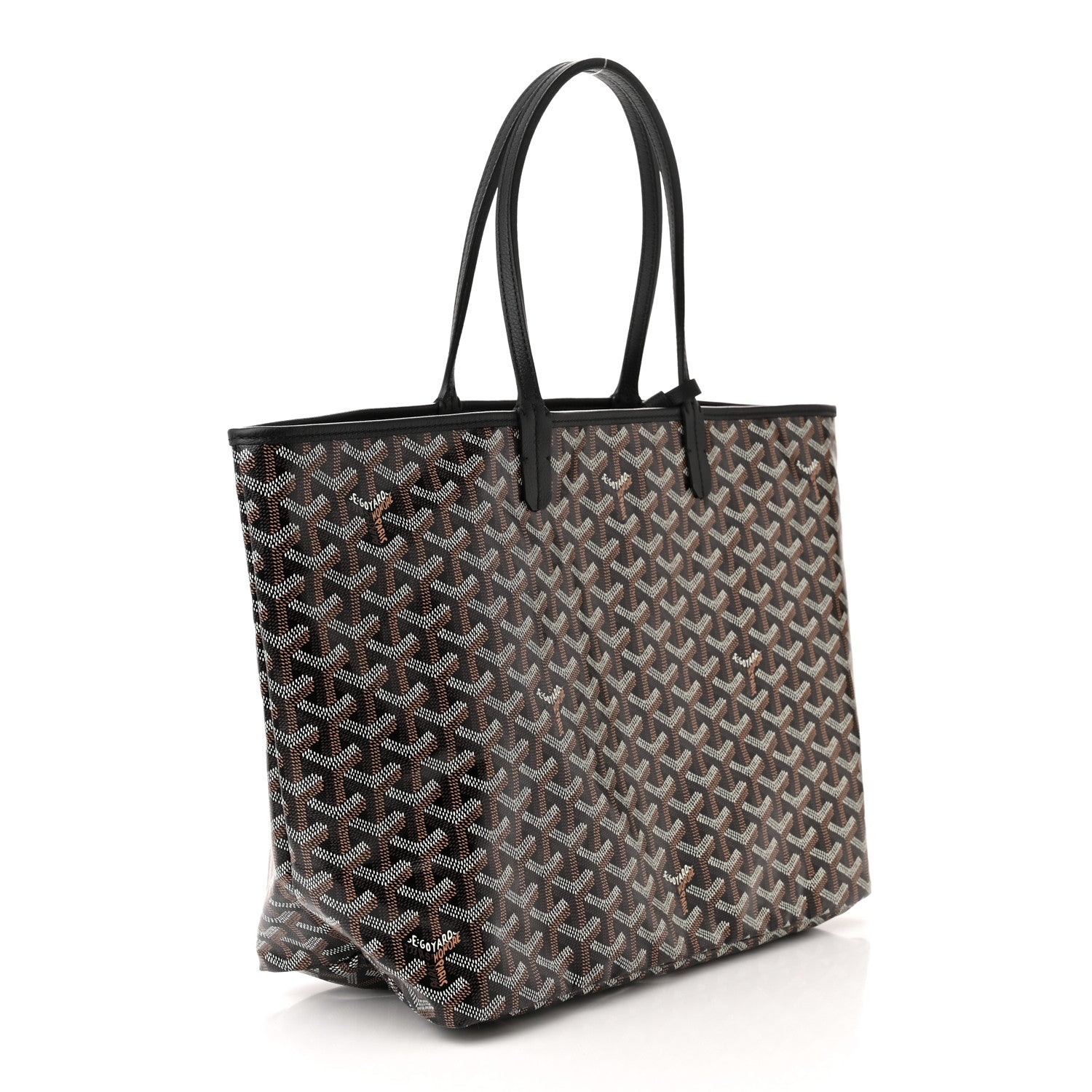 Goyard Goyardine Saint Louis PM Black 3 of 10