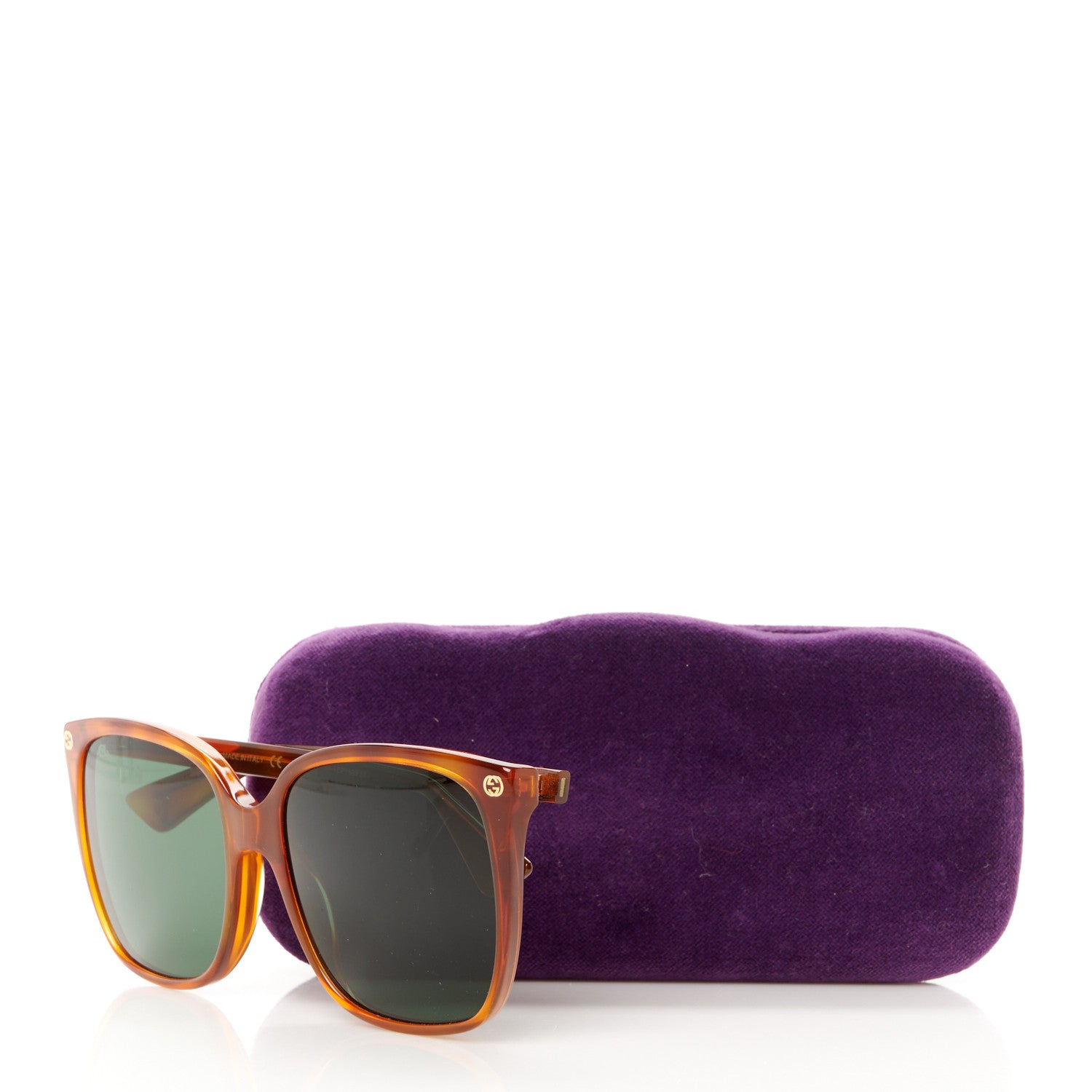 Gucci Acetate GG Sunglasses GG0022S Tortoise 8 of 8