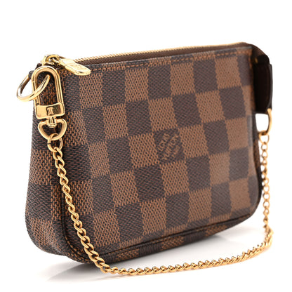 Louis Vuitton Damier Ebene Mini Pochette Accessories 3 of 7