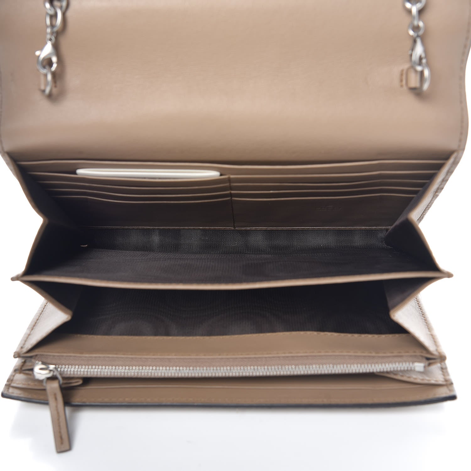 Gucci Suede Mini Dionysus Chain Wallet Beige 5 of 10