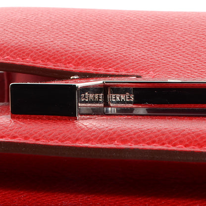 Hermes Epsom Constance 18 Rouge Casaque 8 of 12