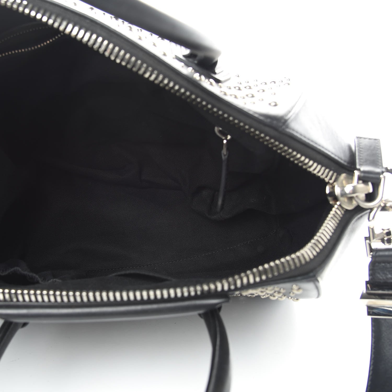 Givenchy Calfskin Medium Studded Antigona Black 5 of 15