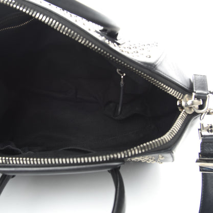 Givenchy Calfskin Medium Studded Antigona Black 5 of 15