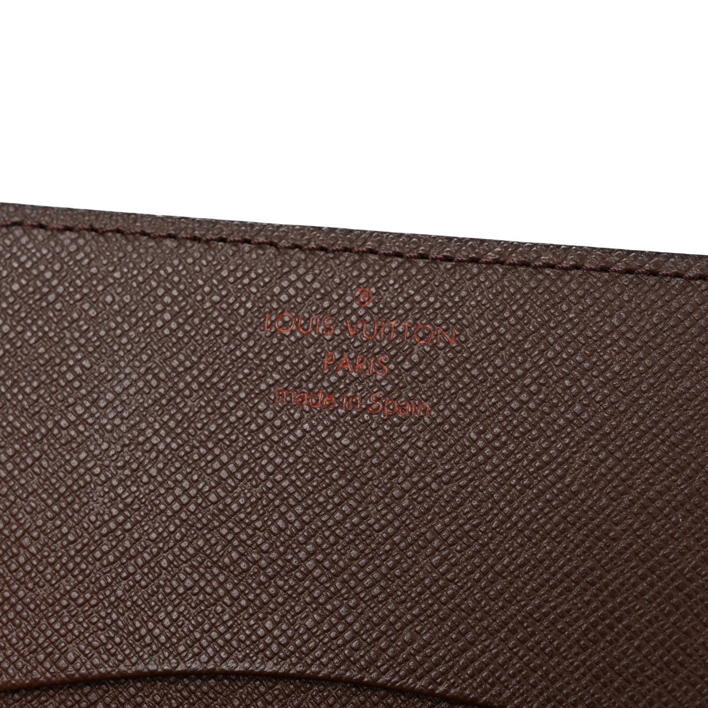 Damier Ebene Business Card Holder
