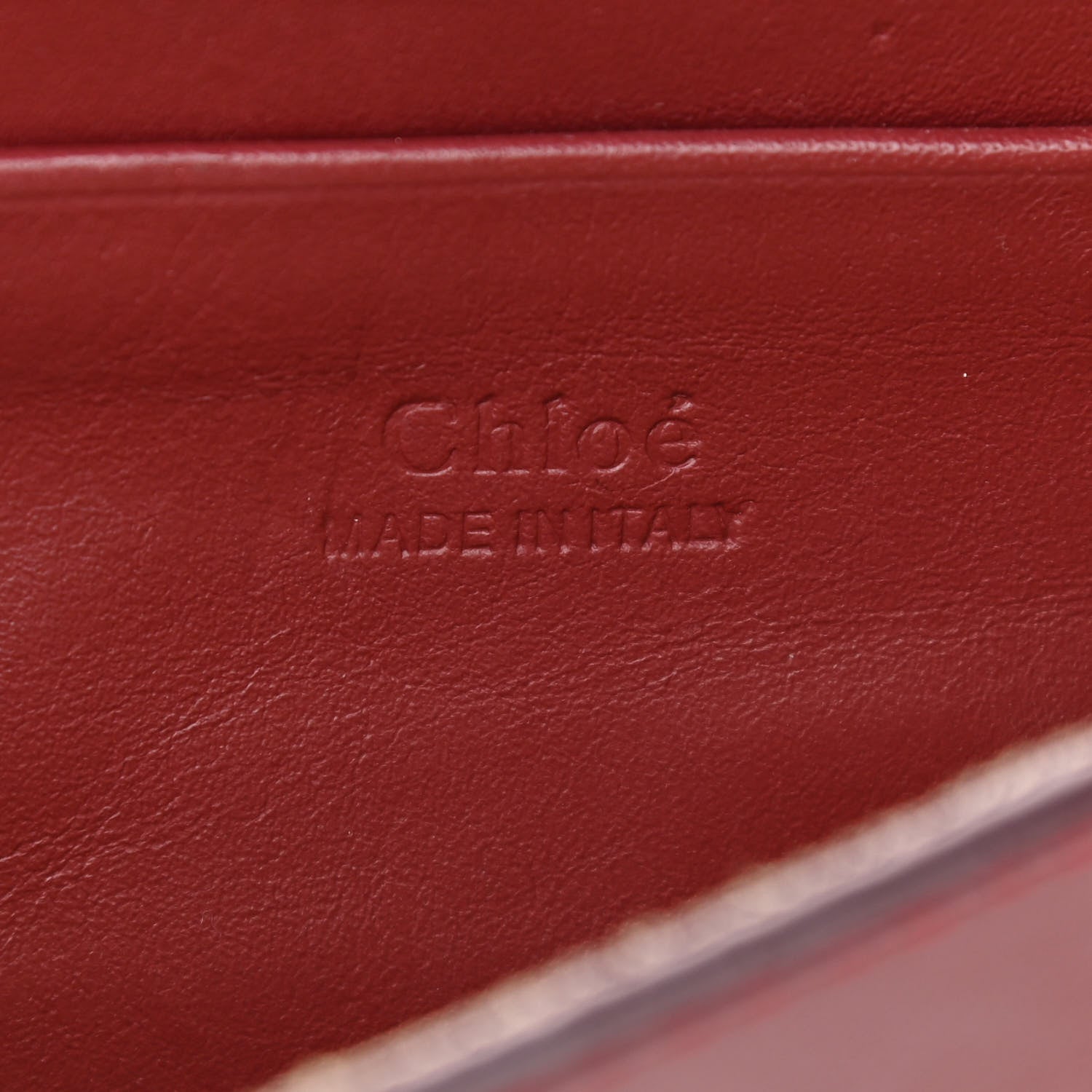 Chloe Suede Calfskin Mini Faye Shoulder Bag Plum Purple 5 of 9