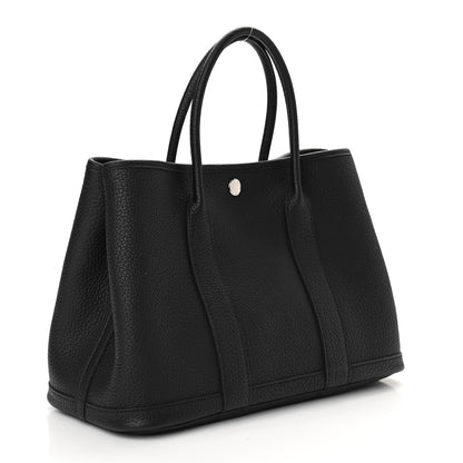 Hermes Vache Country Garden Party 30 TPM Black 2 of 9