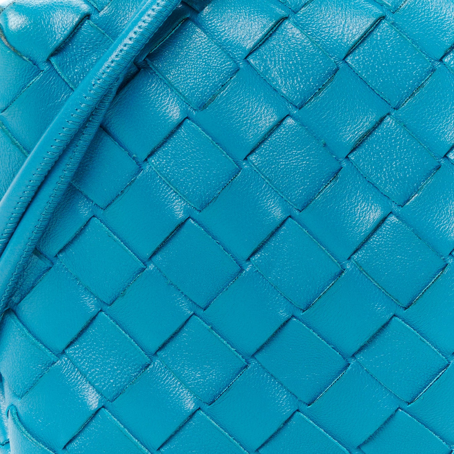 Nappa Intrecciato Mini Loop Camera Bag Blueprint