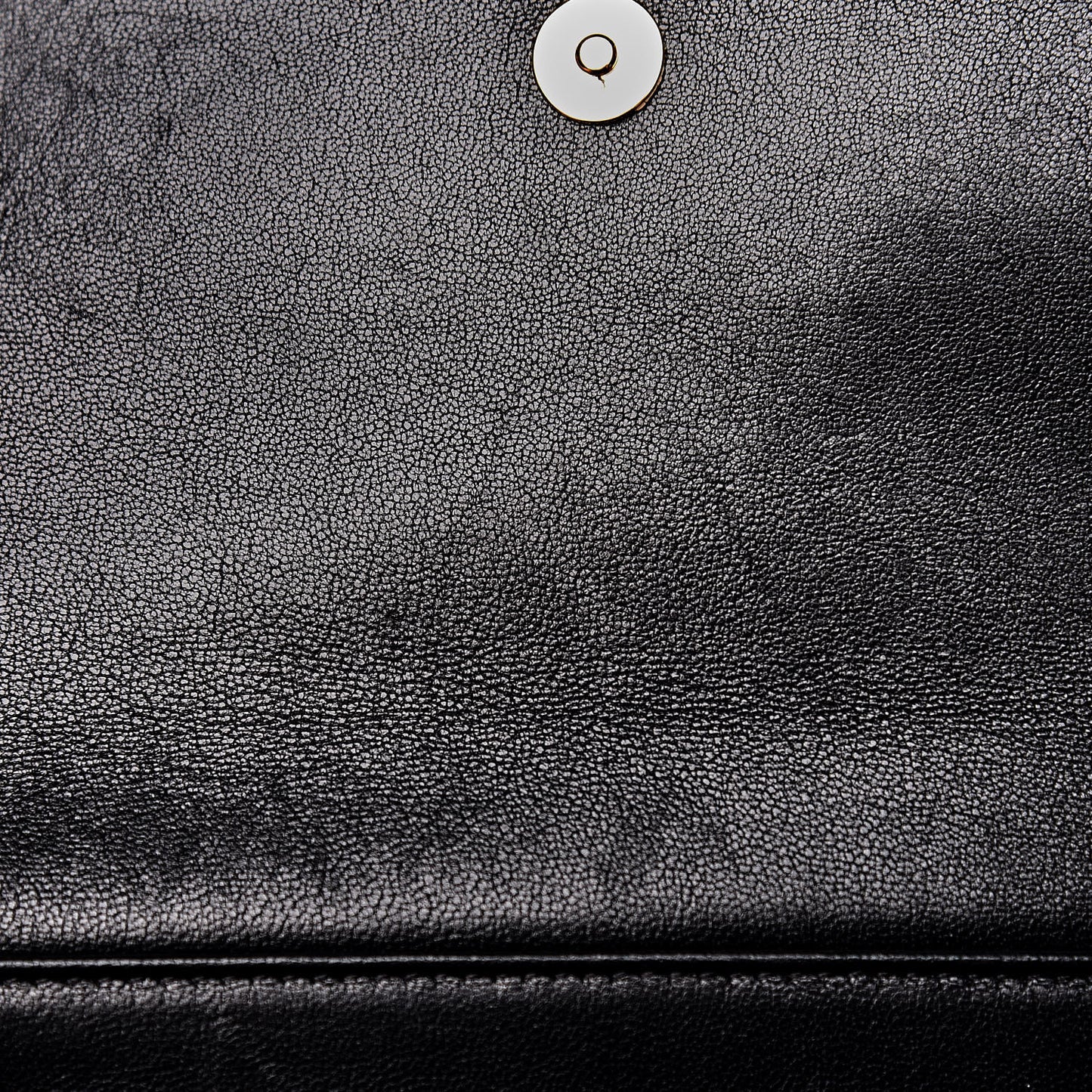 Sheepskin Quilted Vintage Mademoiselle Flap Black