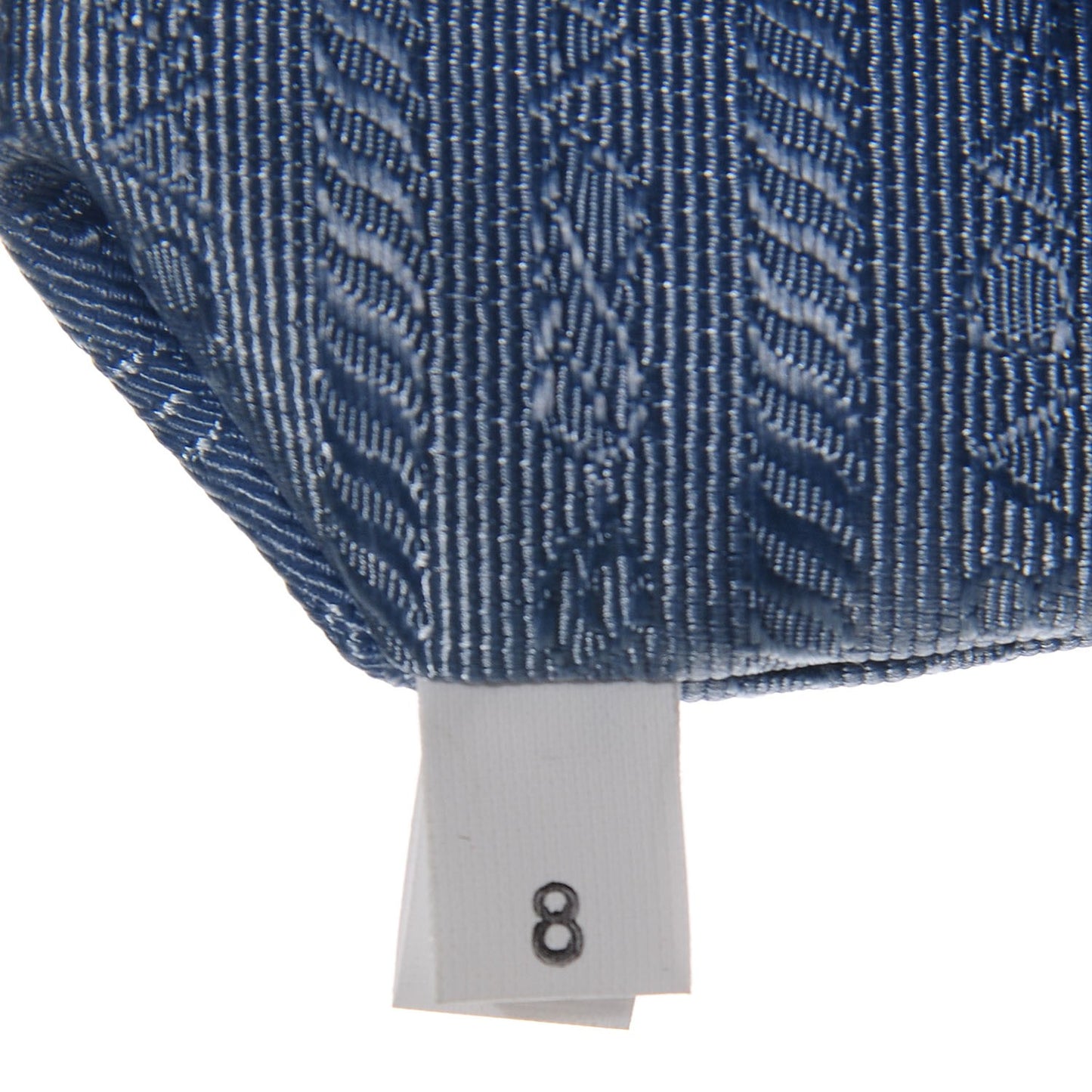 Vitello Daino Large Shopping Tote Marine