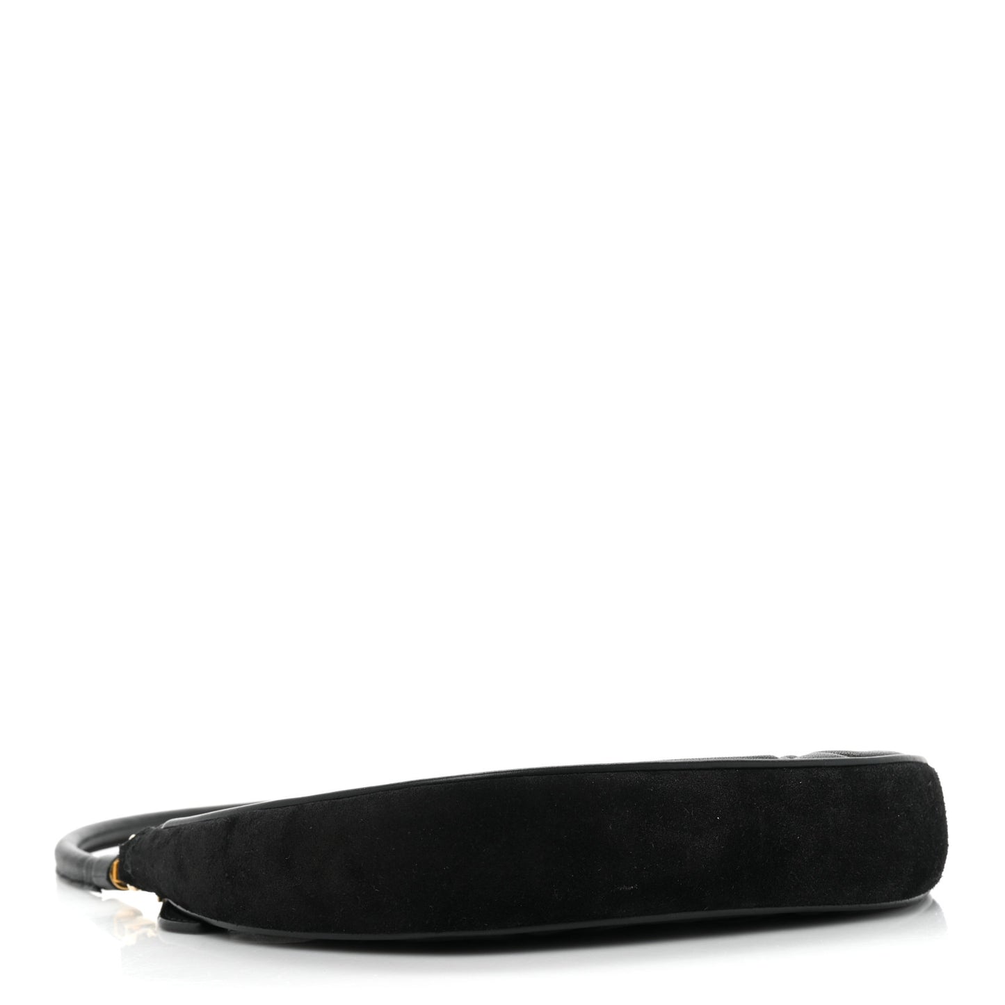 Lambskin Quilted Olympia Pouch Black
