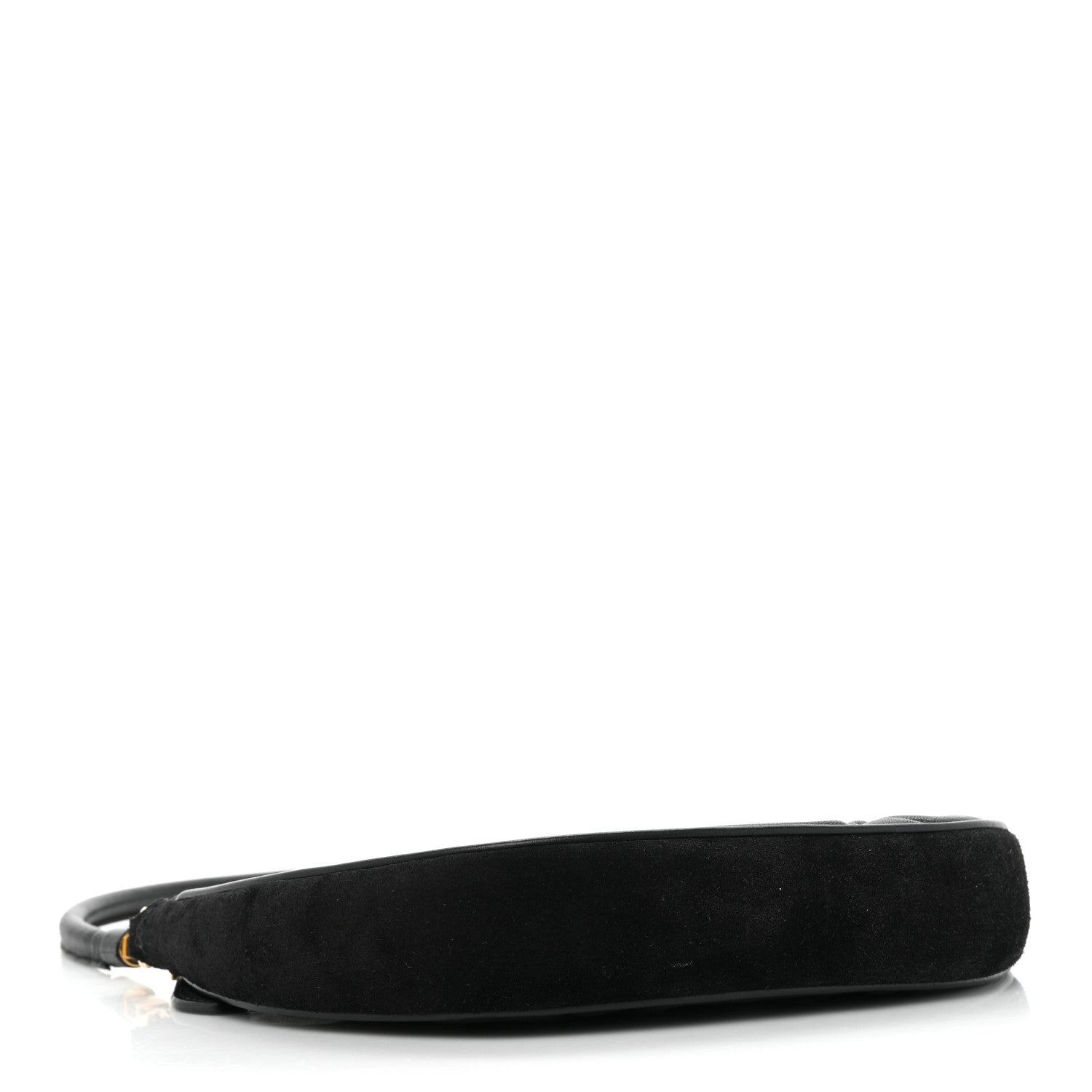 Burberry Lambskin Quilted Olympia Pouch Black 4 of 9