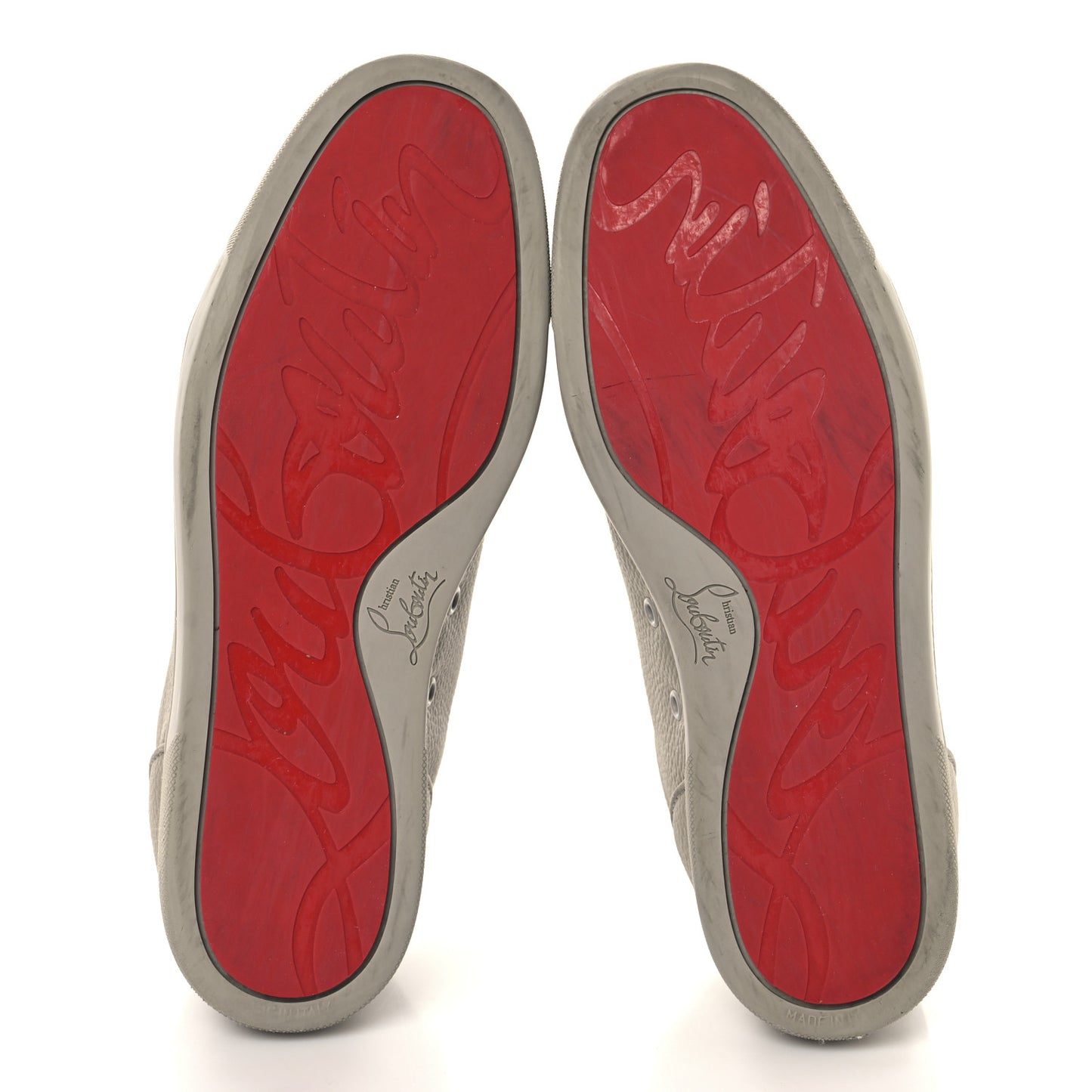 Grained Calfskin Rantulow Orlato Flat Sneakers 43 Goose