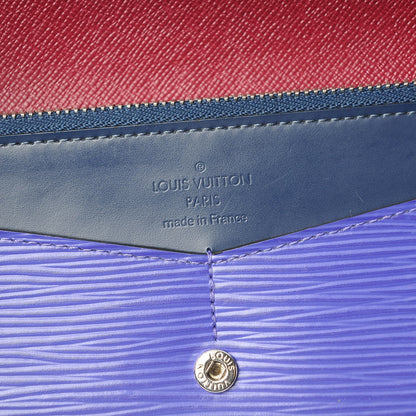 Louis Vuitton Epi Flore Tri-Color Wallet Fuchsia 6 of 7