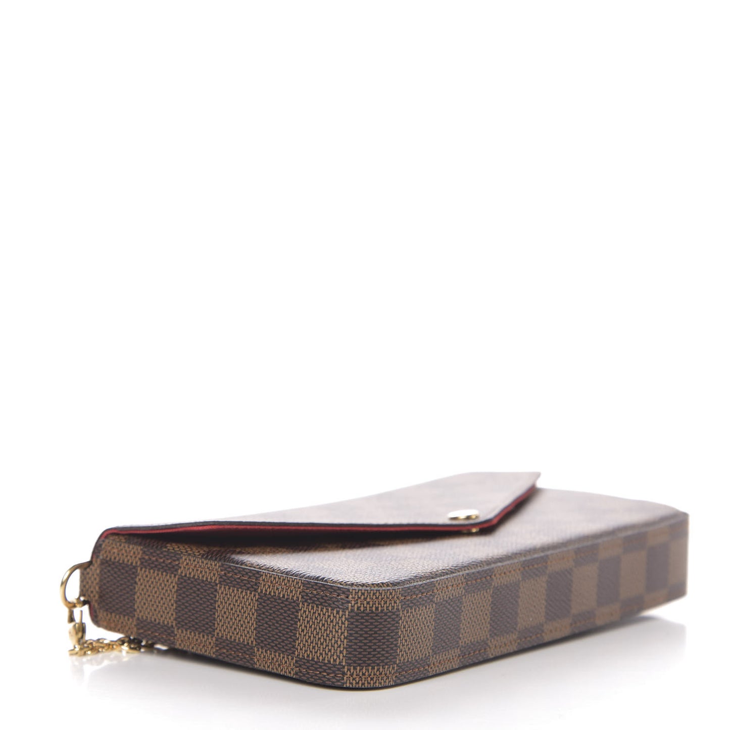 Damier Ebene Pochette Felicie Chain Wallet