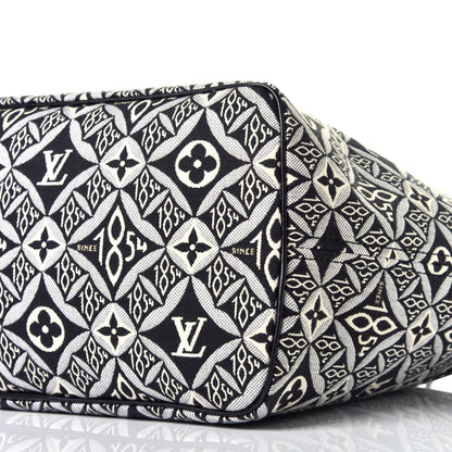 Louis Vuitton Jacquard Since 1854 Neverfull MM Grey 8 of 9