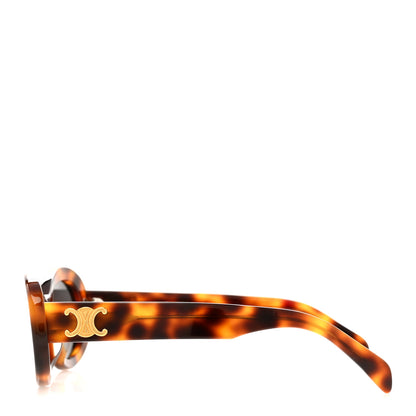 Celine Acetate Triomphe 01 Sunglasses CL 40194U Tortoise 3 of 7