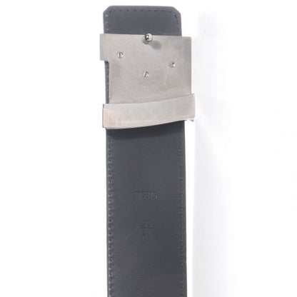 Louis Vuitton Suede Damier LV Initiales 40MM Belt 95 38 Moka 5 of 13